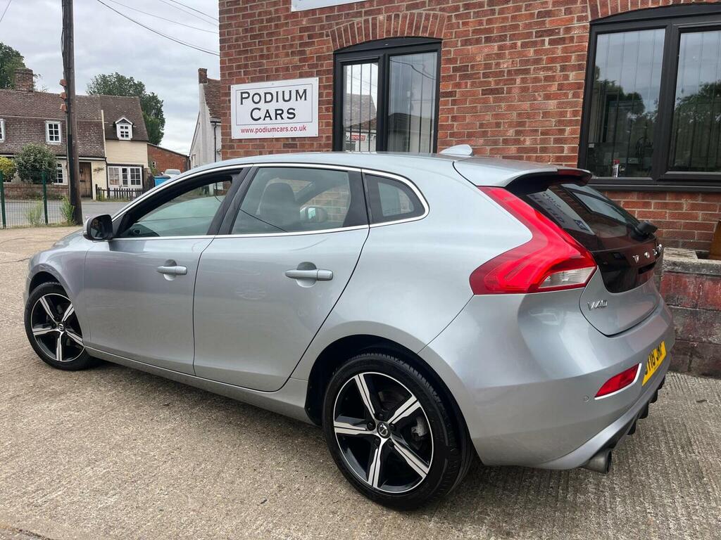 Volvo V40 Hatchback 2.0 T2 R-design Nav Plus Euro 6 Ss Silver #4