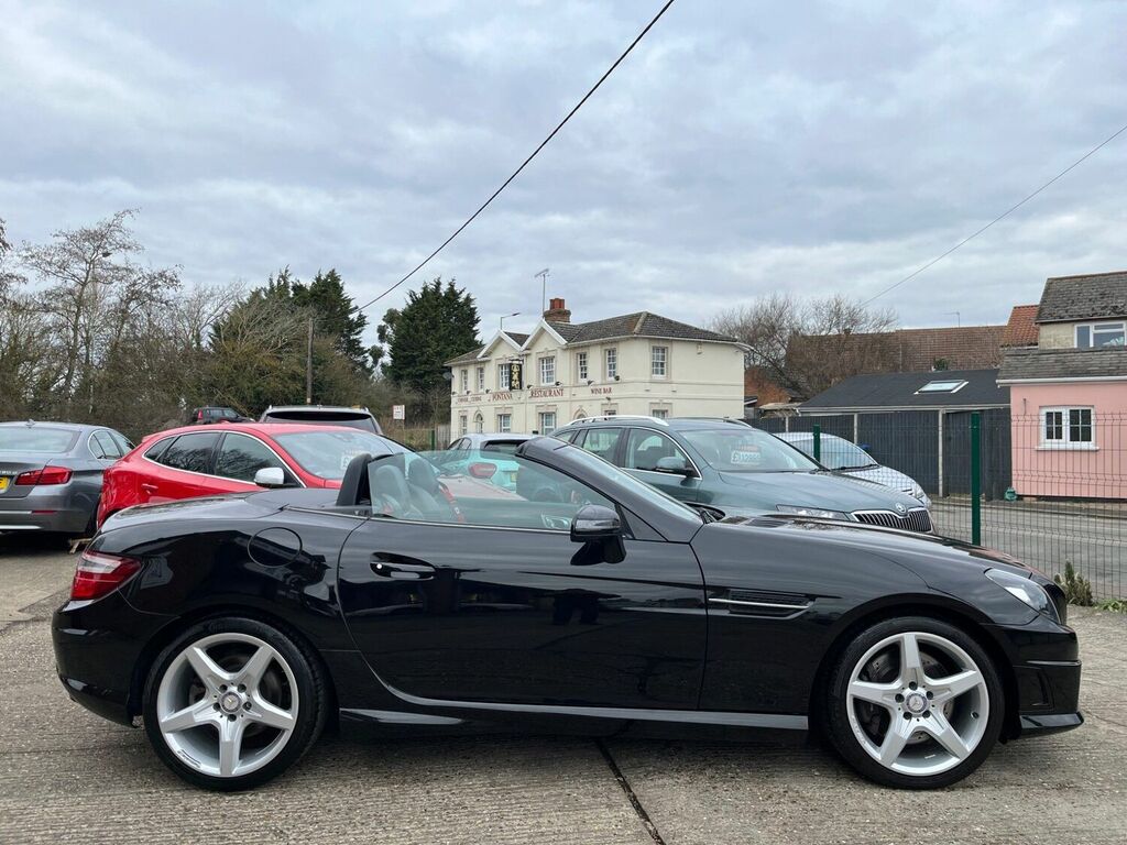 Mercedes-Benz SLK Convertible 1.8 Slk200 Amg Sport G-tronic Euro 5 Black #6