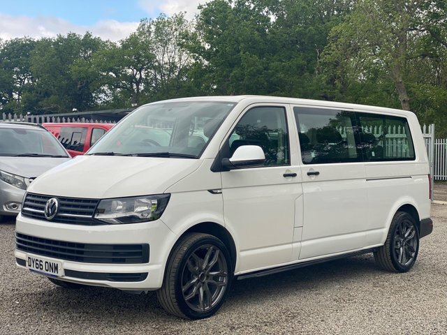 Volkswagen Transporter Shuttle 2.0 Tdi Bluemotion Tech S Fwd Lwb Euro 6 S S White #2