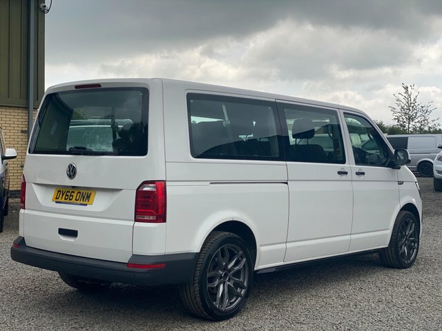 Volkswagen Transporter Shuttle 2.0 Tdi Bluemotion Tech S Fwd Lwb Euro 6 S S White #4
