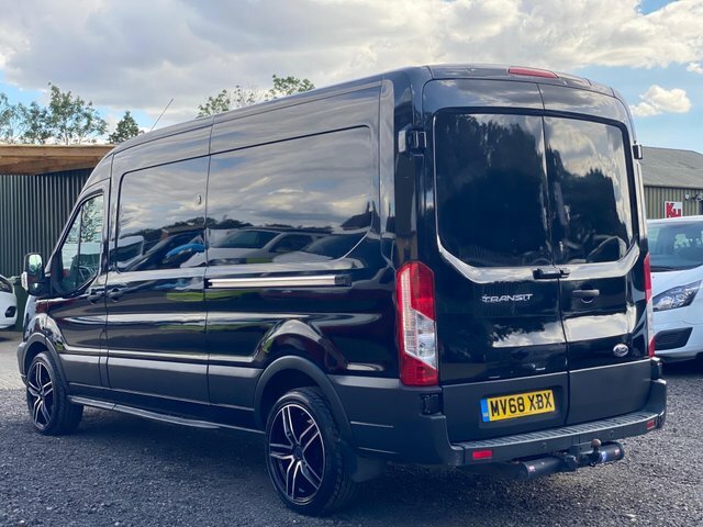 Ford Transit Custom 2.0 350 Ecoblue Rwd L3 H2 Euro 6 MV68XBX Black #3
