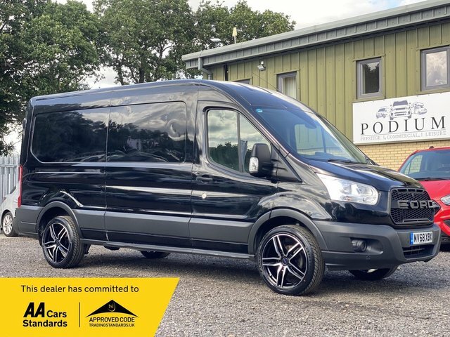 Ford Transit Custom 2.0 350 Ecoblue Rwd L3 H2 Euro 6 MV68XBX Black