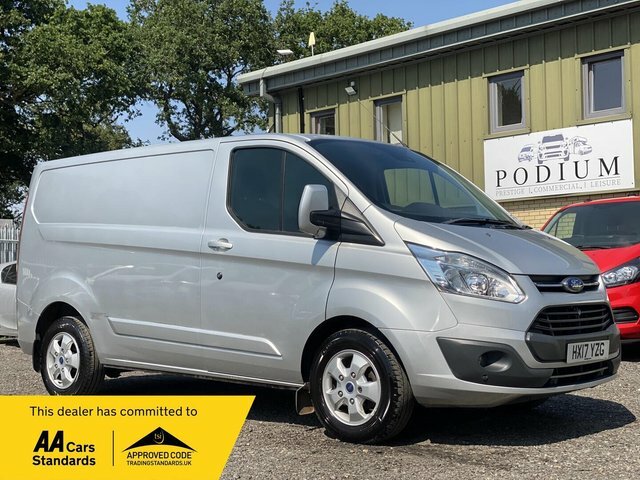 Ford Transit Custom 2.0 Tdci 290 Limited L1 H1 HX17YZG Silver