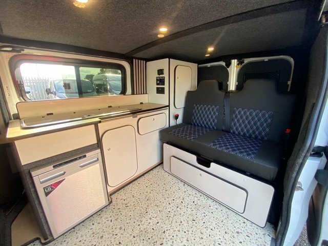 Vauxhall Vivaro 1.6 Cdti 2900 Kitchen-sink-solar-rr-windows VK64OGT White #2