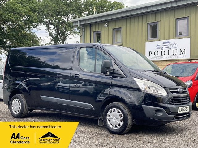 Ford Transit Custom 2.0 Tdci 310 Trend L2 H1 Black