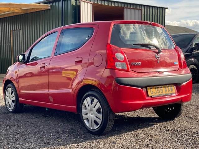 Nissan Pixo 1.0 N-tec Euro 5 Red #3