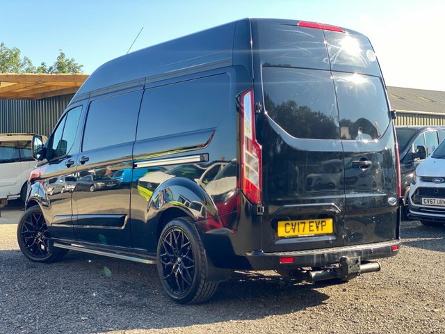 Ford Transit Custom 2.0 Tdci 290 Limited L2 H2 CV17EVP Black #4