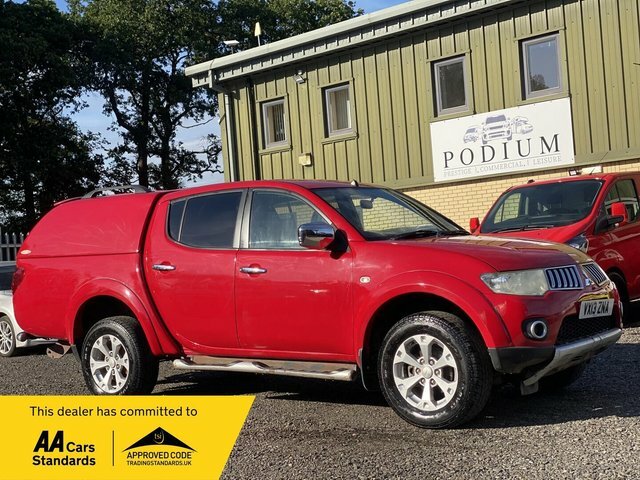 Mitsubishi L200 2.5 Di-d Warrior 4Wd Euro 5 Lb Red