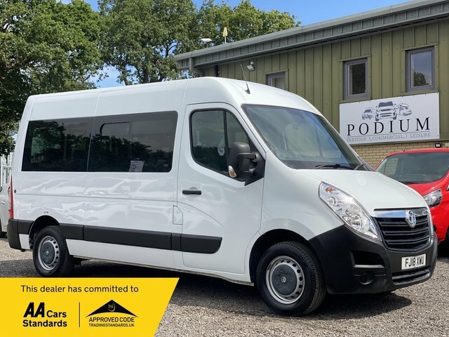 Vauxhall Movano 2.3 Cdti 3500 Fwd L2 H2 Euro 6 S S White