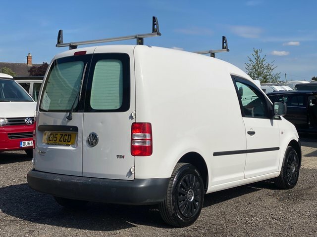 Volkswagen Caddy 1.6 Tdi Bluemotion Tech C20 Startline L1 H1 White #4