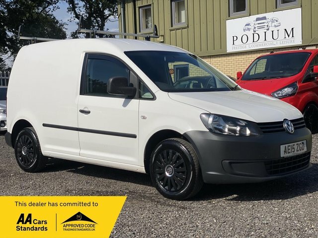 Volkswagen Caddy 1.6 Tdi Bluemotion Tech C20 Startline L1 H1 White