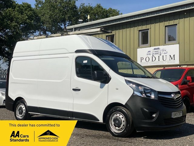 Vauxhall Vivaro 1.6 Cdti 2900 Biturbo Ecotec L2 H2 Euro 6 S S White
