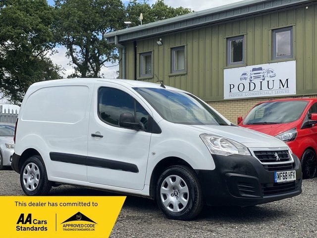 Peugeot Partner 1.6 Bluehdi 854 Professional L1 White