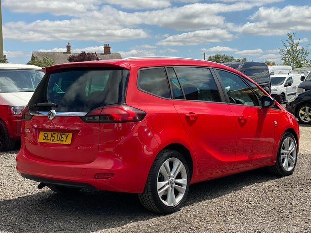 Vauxhall Zafira Tourer 1.6 Cdti Ecoflex Sri Euro 6 S S Red #4