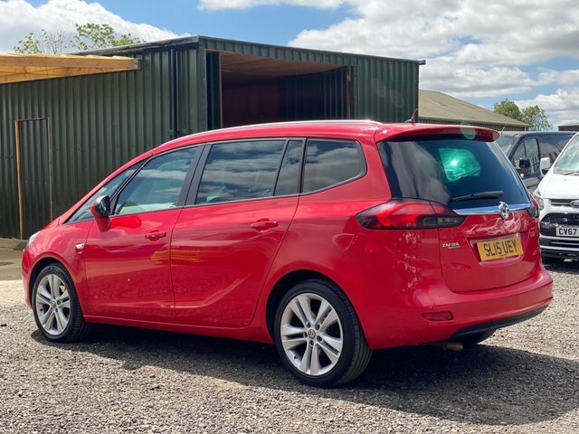 Vauxhall Zafira Tourer 1.6 Cdti Ecoflex Sri Euro 6 S S Red #3