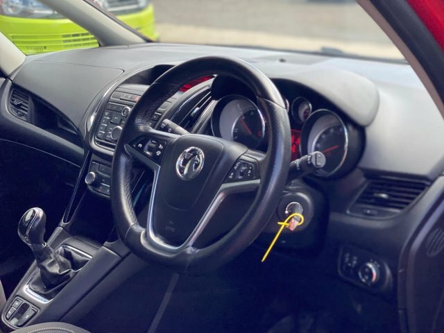 Vauxhall Zafira Tourer 1.6 Cdti Ecoflex Sri Euro 6 S S Red #5