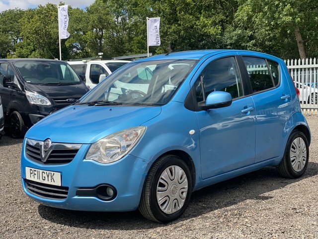 Vauxhall Agila 1.2 Vvt Ecoflex S Euro 5 Ac Blue #2