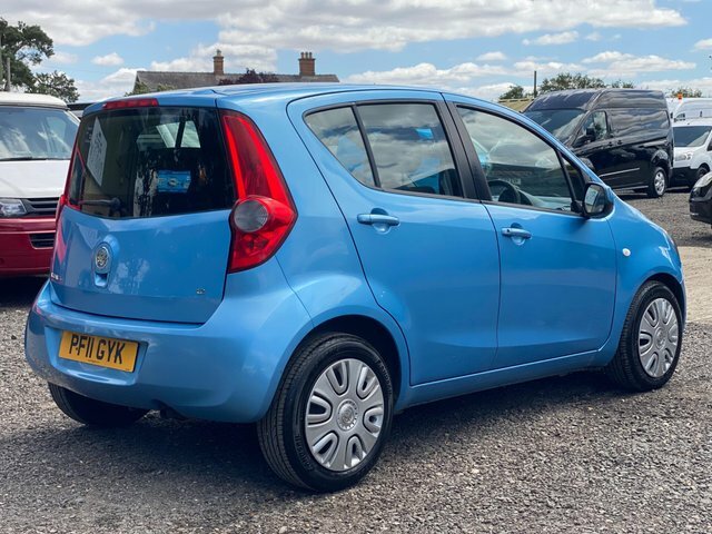 Vauxhall Agila 1.2 Vvt Ecoflex S Euro 5 Ac Blue #4