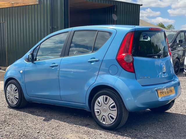 Vauxhall Agila 1.2 Vvt Ecoflex S Euro 5 Ac Blue #3