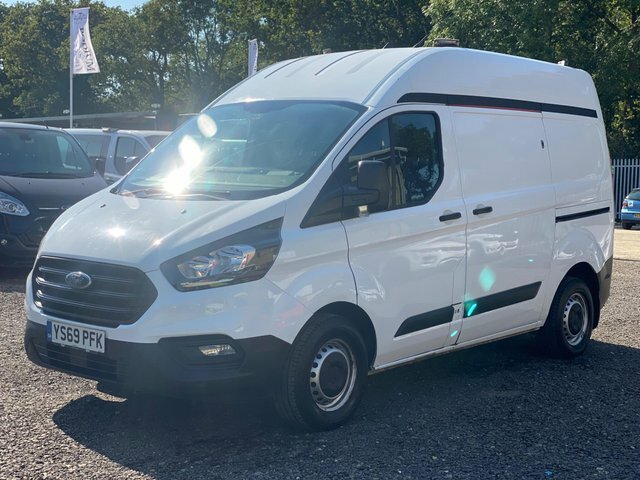 Ford Transit Custom 2.0 300 Ecoblue Leader L1 H2 Euro 6 S S YS69PFK White #2
