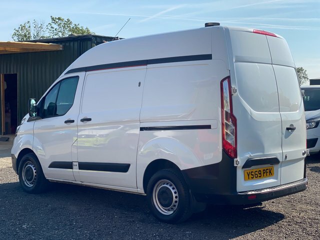 Ford Transit Custom 2.0 300 Ecoblue Leader L1 H2 Euro 6 S S YS69PFK White #3