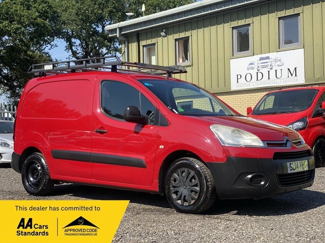 Citroen Berlingo 1.6 Hdi 625 Enterprise L1 Euro 5 Red
