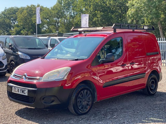 Citroen Berlingo 1.6 Hdi 625 Enterprise L1 Euro 5 SL14YMC Red #2