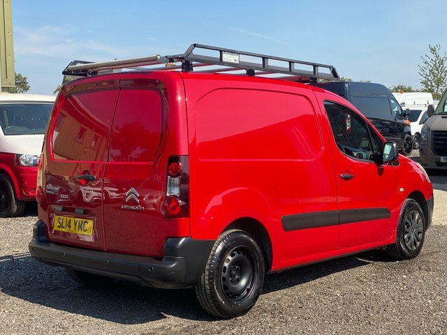 Citroen Berlingo 1.6 Hdi 625 Enterprise L1 Euro 5 SL14YMC Red #4