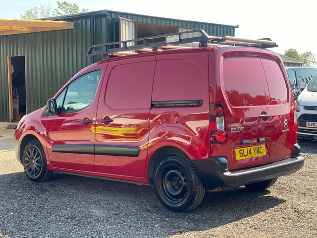 Citroen Berlingo 1.6 Hdi 625 Enterprise L1 Euro 5 SL14YMC Red #3