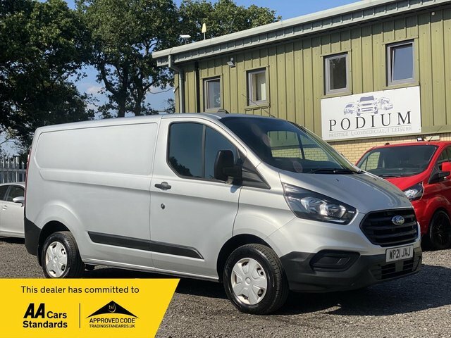 Ford Transit Custom 2.0 300 Ecoblue Leader L1 H1 Euro 6 S S Silver