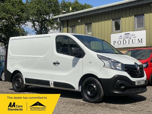 Renault Trafic 1.6 Dci 27 Business Swb Standard Roof Euro 5 White