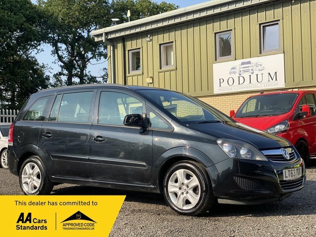 Vauxhall Zafira 1.6 16V Exclusiv Euro 5 Black