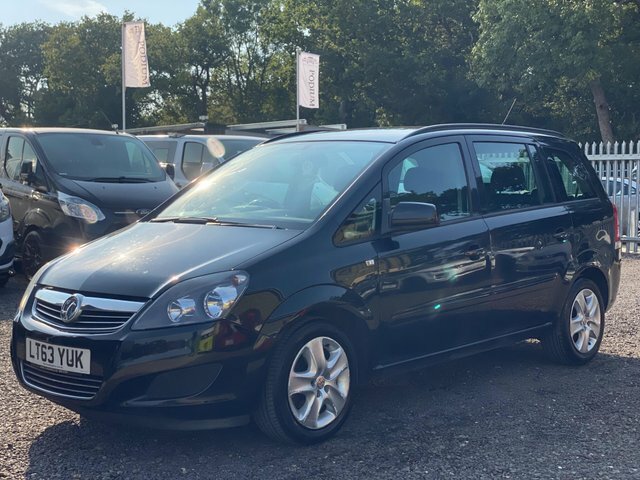 Vauxhall Zafira 1.6 16V Exclusiv Euro 5 Black #2
