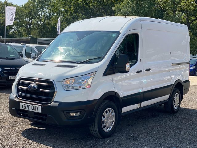 Ford Transit Custom 2.0 350 Ecoblue Trend Rwd L2 H2 Euro 6 S S YS70OUW White #2