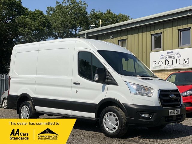 Ford Transit Custom 2.0 350 Ecoblue Trend Rwd L2 H2 Euro 6 S S White