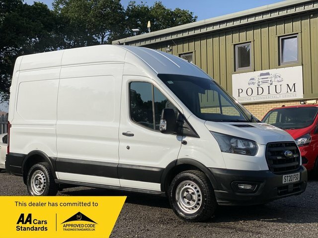 Ford Transit Custom 2.0 350 Ecoblue Leader Fwd L2 H2 Euro 6 S S White