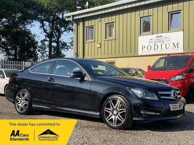 Mercedes-Benz C Class 1.8 C250 Blueefficiency Amg Sport Plus G-tronic E Black