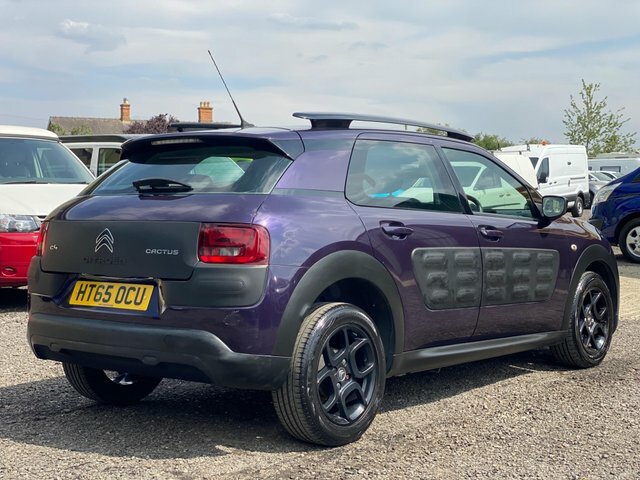 Citroen C4 Cactus 1.6 Bluehdi Feel Euro 6 HT65OCU Purple #4