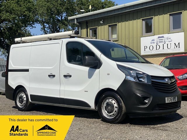 Vauxhall Vivaro 1.6 Cdti 2900 Ecoflex L1 H1 Euro 5 S S White