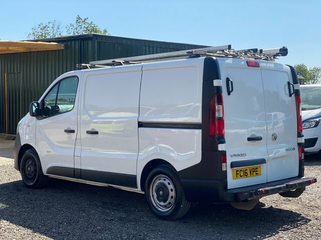 Vauxhall Vivaro 1.6 Cdti 2900 Ecoflex L1 H1 Euro 5 S S White #3