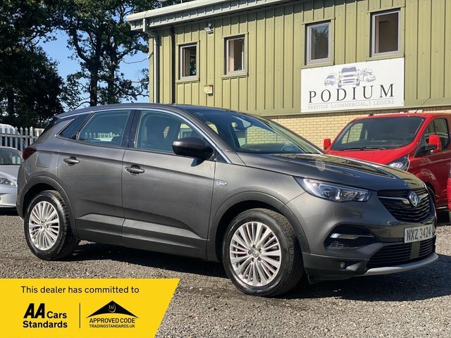 Vauxhall Grandland X 1.2 Turbo Tech Line Nav Euro 6 S S Grey