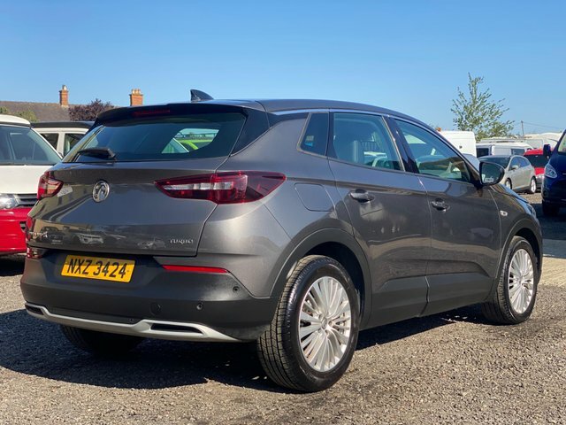 Vauxhall Grandland X 1.2 Turbo Tech Line Nav Euro 6 S S Grey #4