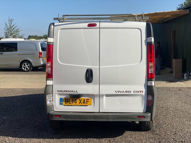 Vauxhall Vivaro Panel Van White #17