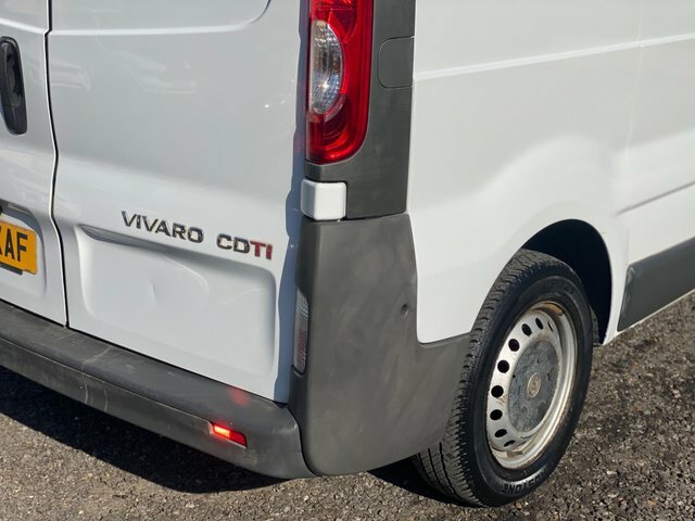 Vauxhall Vivaro Panel Van White #25