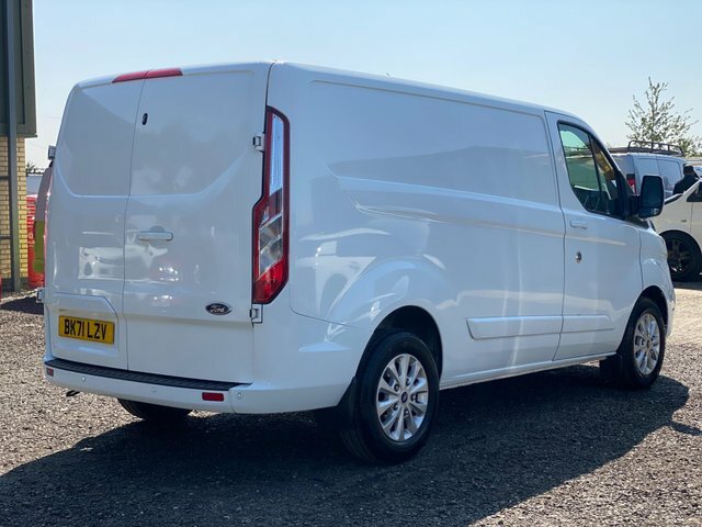 Ford Transit Custom 2.0 300 Ecoblue Limited L1 H1 Euro 6 S S BK71LZV White #4