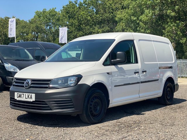 Volkswagen Caddy Maxi 2.0 Tdi C20 Bluemotion Tech Startline Lwb Euro 6 White #2