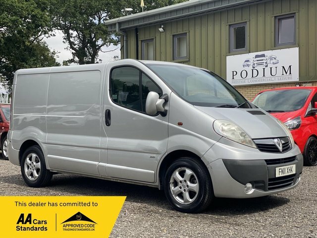 Vauxhall Vivaro 2.0 Cdti Sportive Fwd L1 Silver