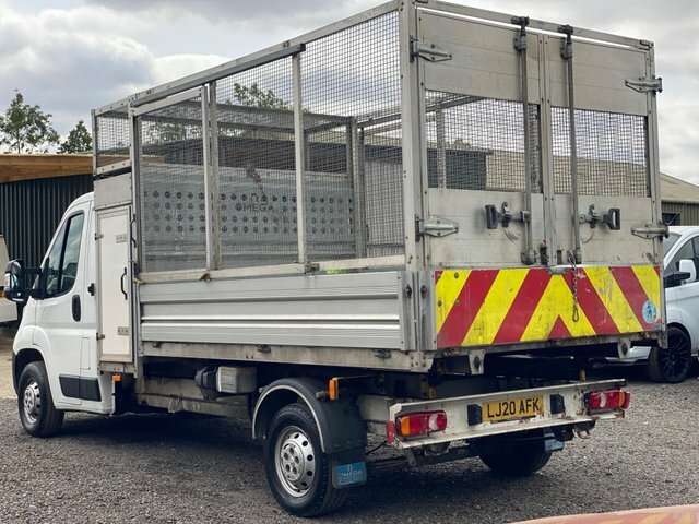 Peugeot Boxer 2.2 Bluehdi 335 Built For Business Curtainside Cha LJ20AFK White #5