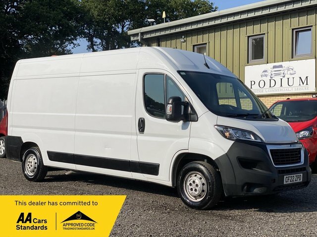 Peugeot Boxer 2.2 Bluehdi 335 Professional L3 H2 Euro 6 S S White