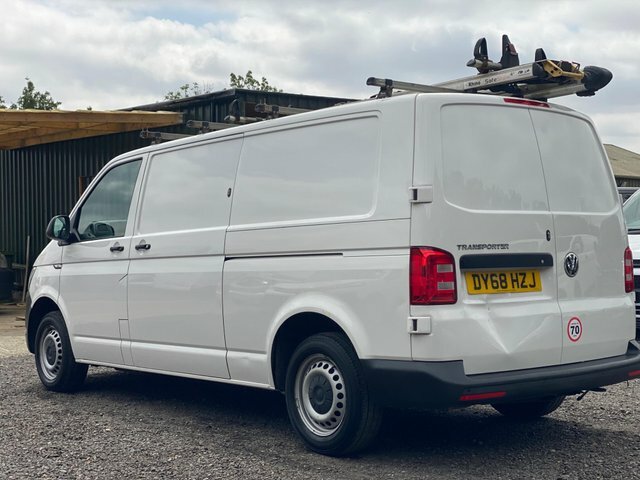 Volkswagen Transporter 2.0 Tdi T32 Bluemotion Tech Startline Fwd Lwb Euro DY68HZJ White #2